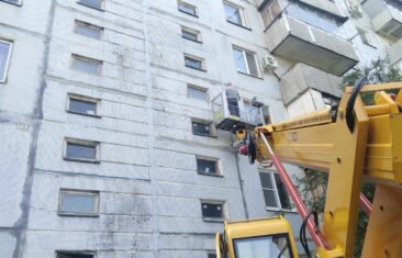 УК «Дипломат» завершила ремонт межпанельных швов в подъезде №3 дома 118 на улице Чапаева