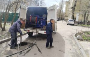 прочистка канализационного выпуска