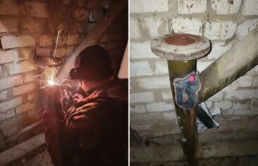 УК «Дипломат» выполнила ремонт ливневой системы в доме №41 на ул. Пушкинской