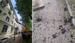 Наши специалисты выполнили прочистку водосточной трубы.