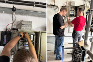 Проведены работы на крышной газовой котельной по установке телеметрии, а также датчика давления после прохождения очередной госповерки