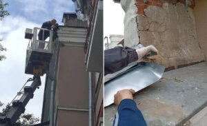 восстановление карнизной плиты