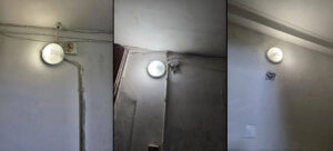 Выполнена замена светильников