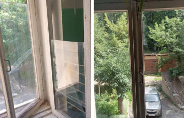 В подъезде №2 дома №31 на ул. Никитинской выполнено остекление