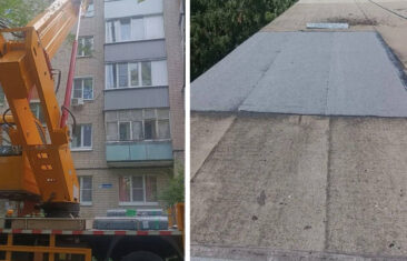 На ул. Южно-Моравской завершили ремонт кровли в трёх многоквартирных домах
