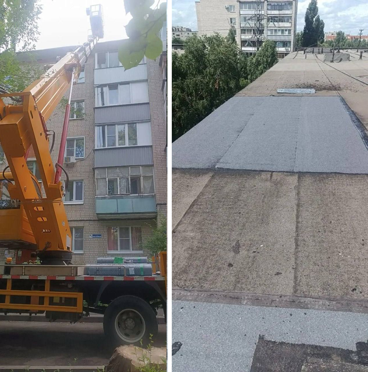 На ул. Южно-Моравской завершили ремонт кровли в трёх многоквартирных домах