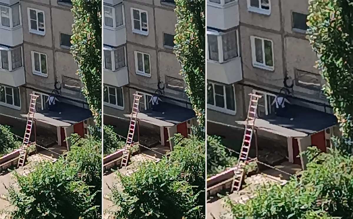 УК «Дипломат» выполнила герметизацию швов входных групп в доме №39 на ул. 232 Стрелковой Дивизии
