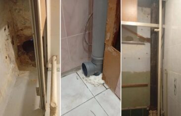 УК «Дипломат» заменила аварийный участок канализационной трубы в доме №126 на ул. Чапаева