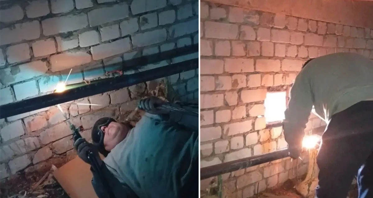 Специалисты УК «Дипломат» заменили трубопровод системы отопления в доме №126 на ул. Чапаева