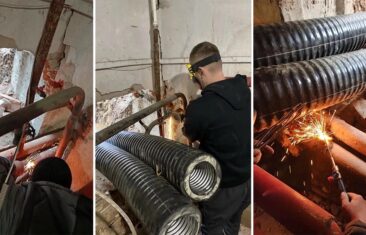 УК «Дипломат» выполнила перенос стояка отопления в доме № 6 на ул. Куцыгина
