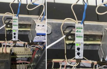 Специалисты УК «Дипломат» заменили реле освещённости в доме №11Б на ул. 121-й Стрелковой Дивизии