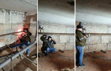 Специалисты УК «Дипломат» заменили участки трубопровода отопления в доме №132 на ул. Чапаева