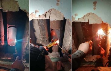 УК «Дипломат» выполнила сварочные работы на системе отопления в доме № 27 на ул. Средне-Московской