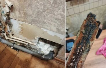 УК «Дипломат» выполнила замену аварийного участка канализации в доме № 44 на ул. Моисеева